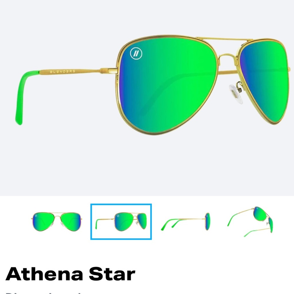 Blenders Athena Star Polarized Aviator Sunglasses